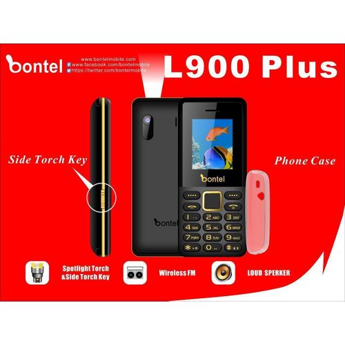 L900 Plus Original - Dual SIM Feature Phone Kabambe - Extra Loud Speaker Powerful Torch - Sold by Sawah Store