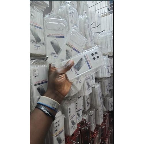 Crystal Clear Shockproof None-Yellowing Case for Pixel 9ProXL – Ultra Slim, Scratch Resistant, Flexible TPU