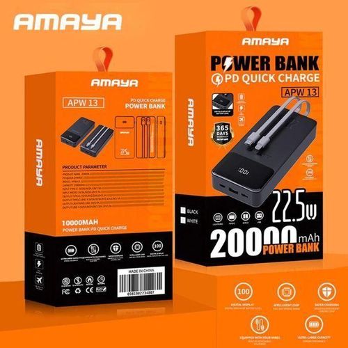APW-13 Power Bank 20000mAh 22.5W Super Fast Charging