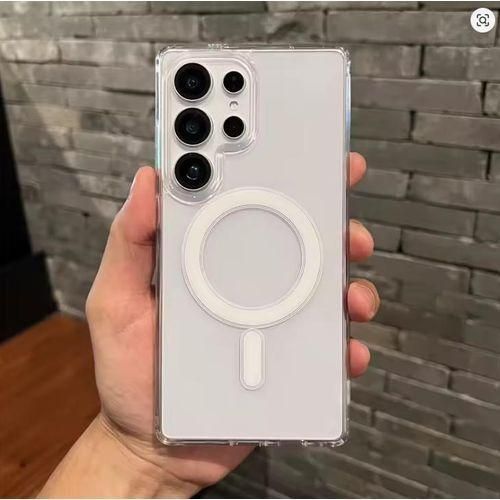 Galaxy S26 Ultra Back Cover Luxury Transparent Clear with Wireless Charging Feature Magsafe Shockproof Heavy Protection Phone case