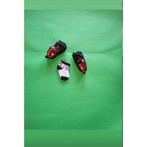 Unisex pram shoes, toddler pre walkers with socks