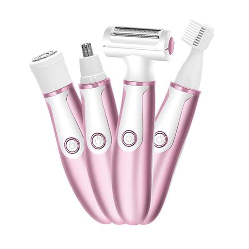 Bikini Body Shaver for Ladies 4-in-1 Rechargeable Face Underarm Eyebrow Trimmer