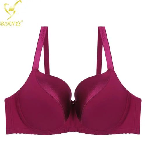 Womens Smooth Full Coverage Push-Up Bra Multicolour