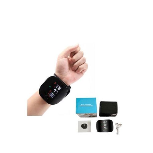 Digital Blood Pressure Monitor BP Pulse Wrist Arm Health Vascular Heartbeat Test-Voice Announcements