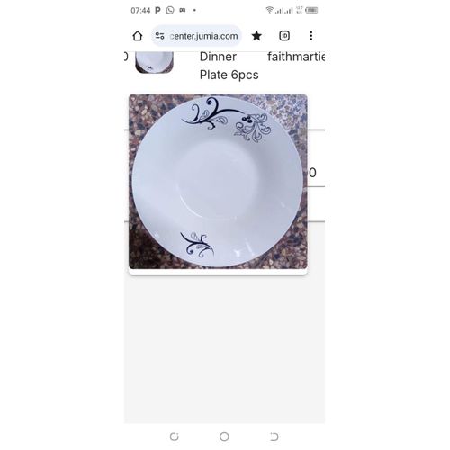 Ceramic Dinner Plate 6pcs