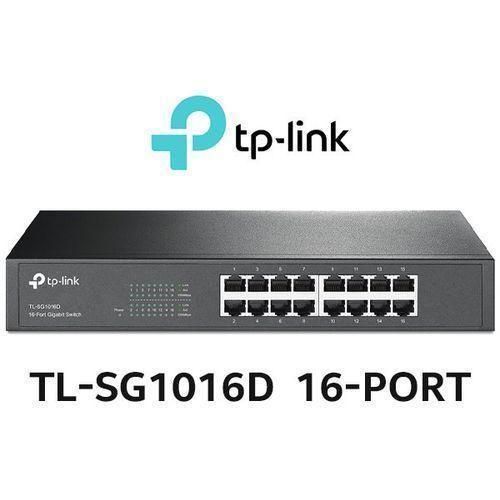 TL-SG1016D Desktop Switch, 16-Port Gigabit Desktop/Rackmount Switch