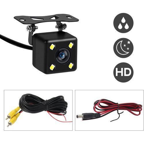 Car Backup Camera Rear View Camera Ultra HD 4 LED Night VisionWaterproof Reverse Camera 170 Wide View Angel With Mount Brackets For Universal Cars