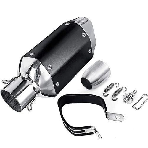 Short Exhaust Muffler Pipe Motorcycle Tailpipe Muffler