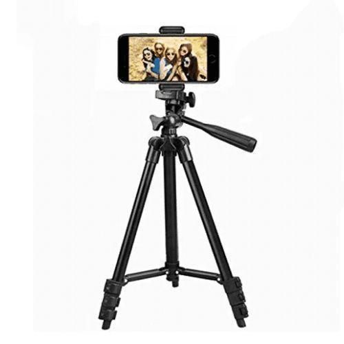 TRIPOD STAND FOR MOBILE PHONES CAMERA WITH HOLDER CLIP