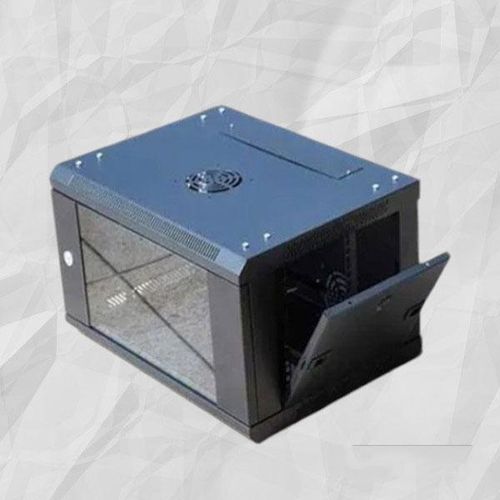 Lockable, Reversible Front Door Super Quality 4U Wall Mount Data Cabinet Enclosure Network Rack