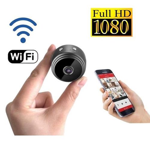 A9 Mini Wireless Hidden 1080P Full HD Camera with Inbuilt Battery, Easy Installation, and Reliable Performance for Home Security