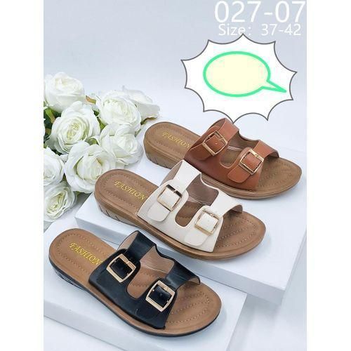 Twin Bacal Strap Block Sole Lightweight Slippers ComfyWedge Shoes Sandals