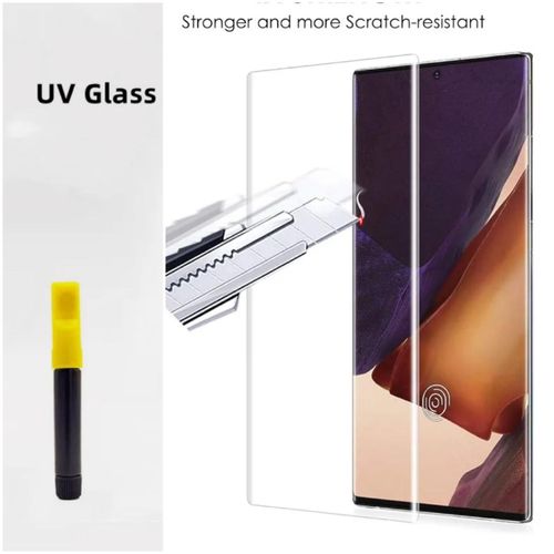 ORIGINAL Note 20 ULTRA,20,10 PLUS,10,8,9, galaxy S20 PLUS,S20,S10 PLUS,S10,S8 PLUS,S9 PLUS UV Liquid Full Glue Tempered Glass Protector – 9H HD Clear Bubble-Free Edge-to-Edge Protection