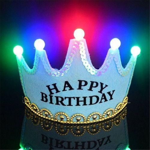 Birthday tiara silver