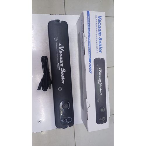 Vacuum Sealer - Kitchen fully automatic packaging machine - Convenient household sealing machine - Black