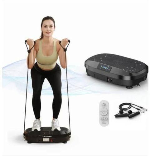Vibration Plate Exercise Machine, Lymphatic Drainage Machine for Weight Loss, Full Body Workout Vibrate Fitness Platform, Helps Toning Shaping Wellness Home Gyms Workout-Max weight 120kg