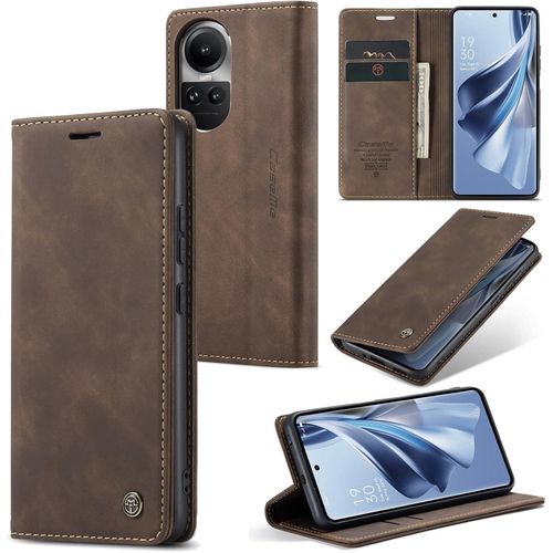 Flip wallet Leather case cover with card slots for Oppo Reno 10/ Oppo Reno 10 Pro 5G
