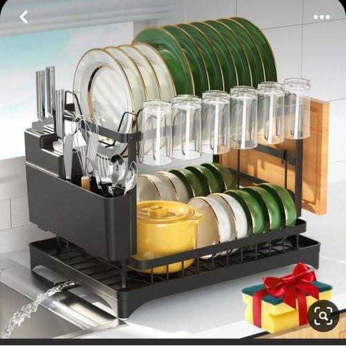 High quality heavy duty 2 tier dishrack