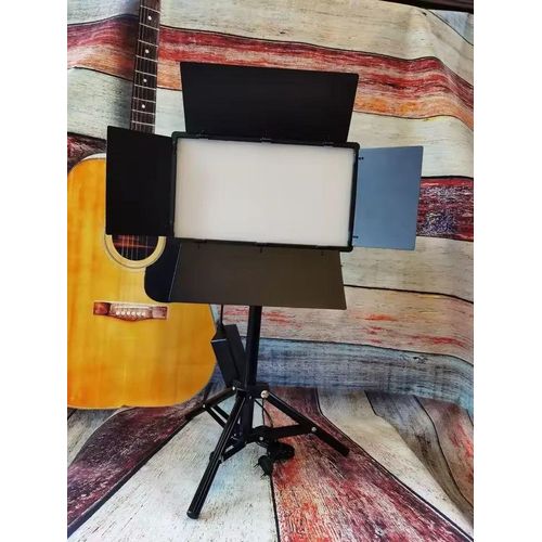 Pro LED 600 U600 Studio LED Panel Light Kit Adjustable Brightness 3200K–6500K Tripod Stand for Makeup Photography and Videography