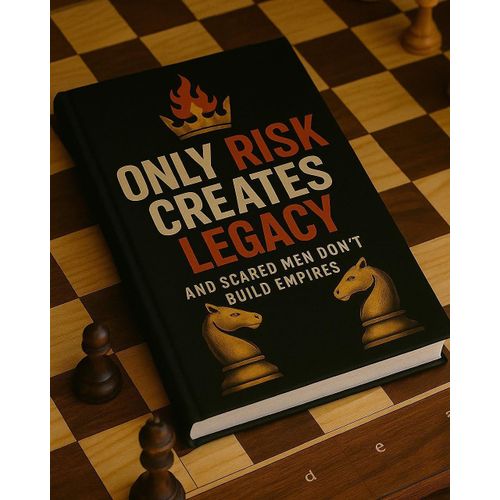 ONLY RISK CREATES LEGACY AND SCARED MEN DON'T BUILD EMPIRES