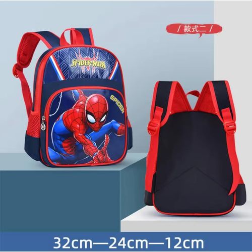 Spiderman bag for Playgroup Kindergarten Beginners school bag for boys