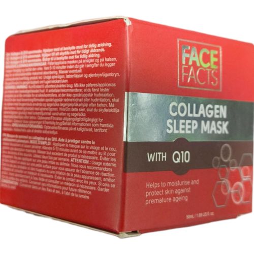 Collagen Sleep Mask With Q10 Helps To Moisturise Protect Skin Against Premature Ageing bc
