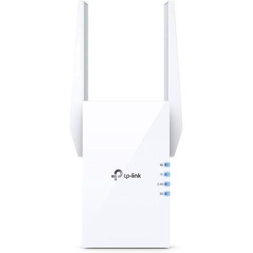 TP Link AX1500 WiFi Extender Internet Booster, WiFi 6 Range Extender Covers up to 1500 sq.ft and 25 Devices,Dual Band up to 1.5Gbps Speed, AP Mode w/Gigabit Port, APP Setup, OneMesh Compatible(RE505X)
