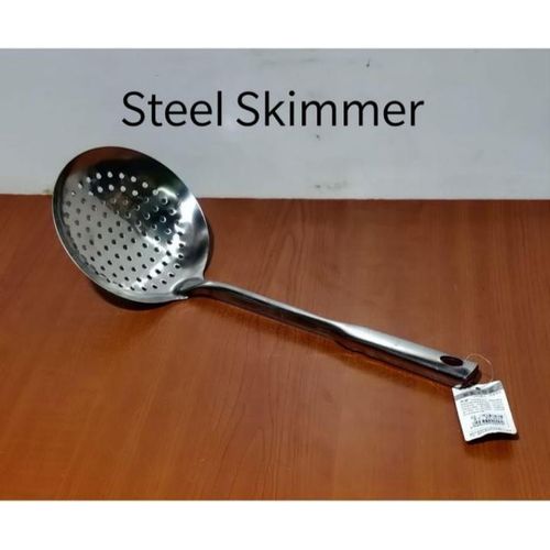 1 Pc Long Handle Stainless Steel Skimmer