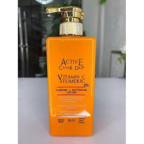 Caviar Drip Vitamin C + Turmeric Firming & Whitening Body Lotion