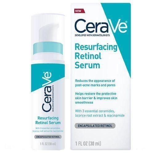CeraVeé Pore Refining Acne Marks Brightening Retinol Serum Resurfacing Formula