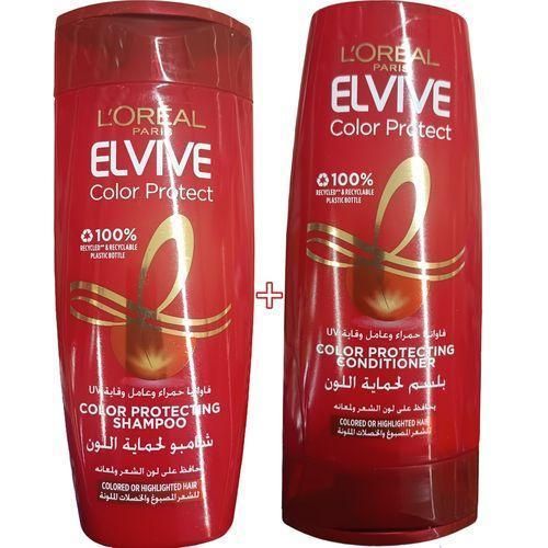 Elvive Color Protection Shampoo 200ml Conditioner 200ml lòreal