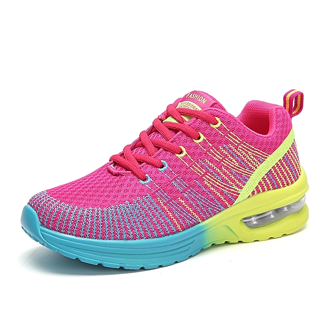 Generic Womens Casual Tennis Shoes Flyknit Upper Athletic Runing ...