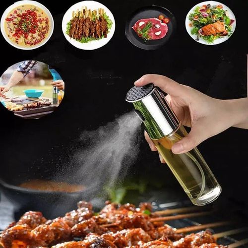 Hot sale Glass Multipurpose Kitchen Vinegar,Oil Spray Bottle Salad BBQ Kitchen Baking Roasting Cooking Olive Oil Sprayer for Cooking