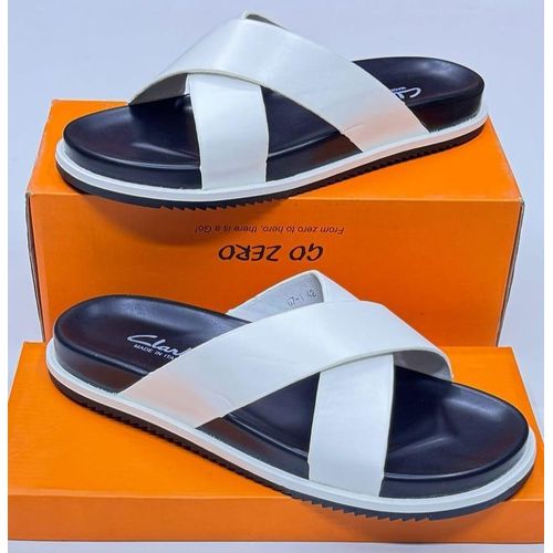 OPEN SANDALS FOR MEN WHITE