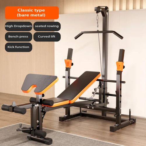 Multifunction Pulley Bench- Comprehensive full body workout