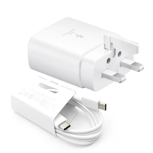 Galaxy F22 45W Super Fast Charger Type C, USB C-C (5A)