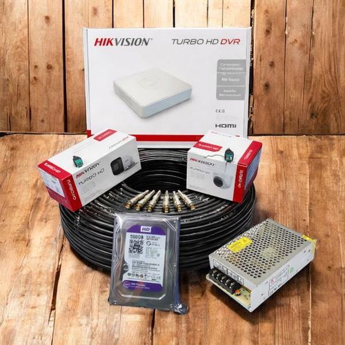 2 1080P Full HD 2MP Efficient Monitoring Solution CCTV Cameras Complete System Kit