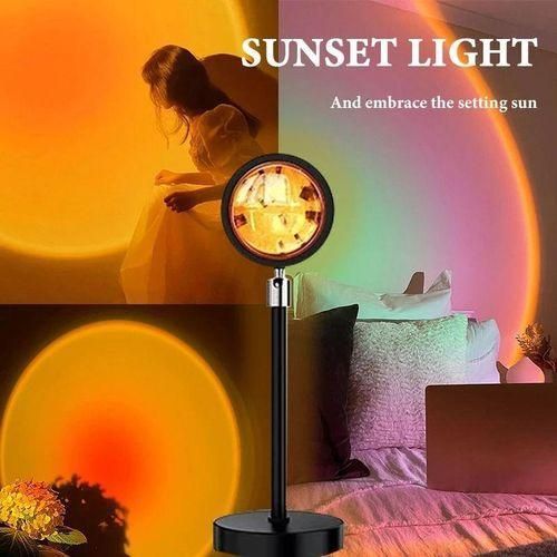 LED USB Sunset Lamp Night Light Projector – Transform Your Space with Beautiful Sunset Projections
