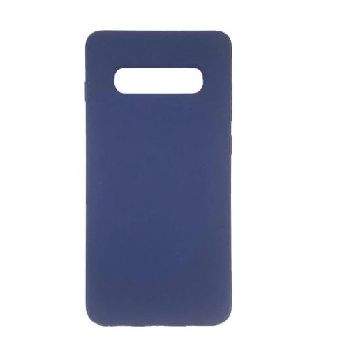 Soft Silicone Back Cover for Samsung Galaxy S10 5G - Blue, anti-fingerprint, anti-scratch, durable silicone case