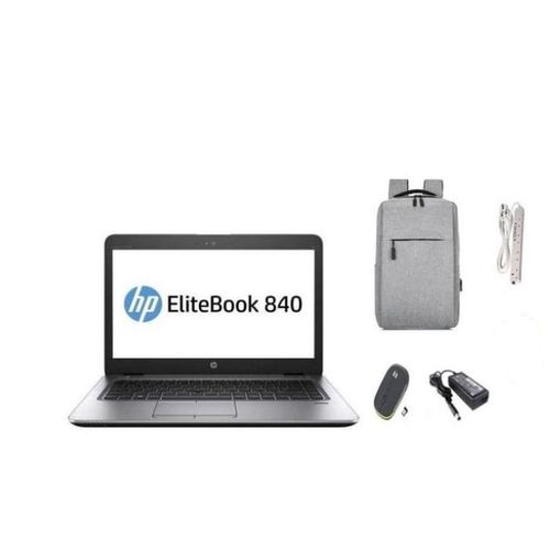 16GB Ram 256GB SSD, 6th Generation, Refurbished EliteBook 840 G3 Intel Core I5, 14" Inches Screen Display, Windows 11 PRO Activated, Office & Basic Software Installed, Free Bag + Charger + Wireless Mouse + Free Extension.