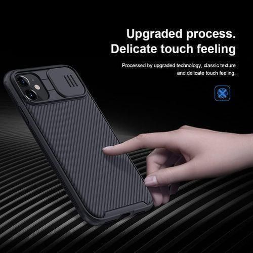 IPhone 11 61 Inch CamShield Pro Slider Camera Close Open Double Layered Protection TPU PC Black Color