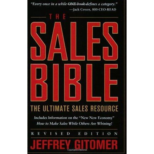 The Sales Bible The Ultimate Sales Resource Revised Edition Book By Jeffrey Gitomer