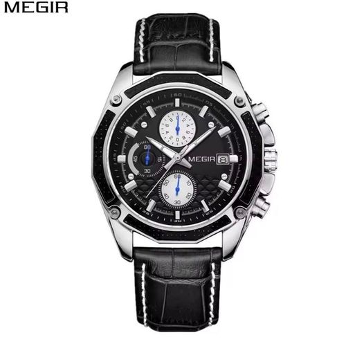 Men's Functional Chronograph Wrist Watch with Date Display.