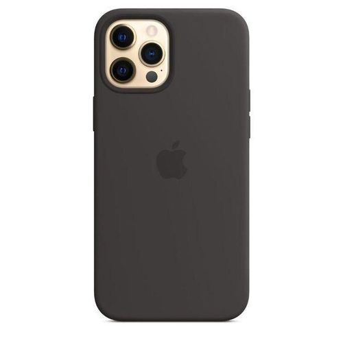 Apple iPhone 12 Pro Silicone Cover Case - Black..