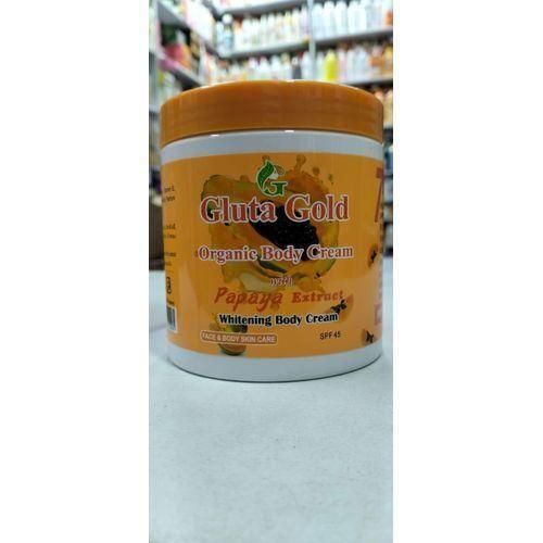 Organic Body Cream With Papaya Extract Whitening Body Cream SPF 45