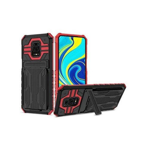 Xiaomi Redmi Note 9S Redmi Note 9 Pro Redmi Note 9 Pro Max Case LaimTop Multifunctional Hidden Credit Card Slot Bracket Protective Case For Xiaomi Redmi Note 9S Note 9 Pro Note 9 Pro Max