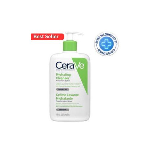 CeraVe.Hydrating Cleanser for Makeup and Dirt Removal, Non-Foaming Formula