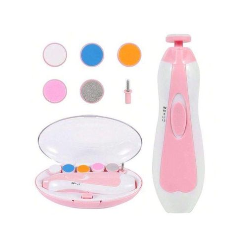6 Grinder AA Battery Powered Baby To Adult Nail Trimmer