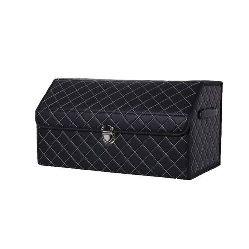 Car Boot Organiser,Trunk Organizer SUV Organizer, Foldable Storage for Car Accessories Non Slip Bottom, Securing Straps, Soft Cover