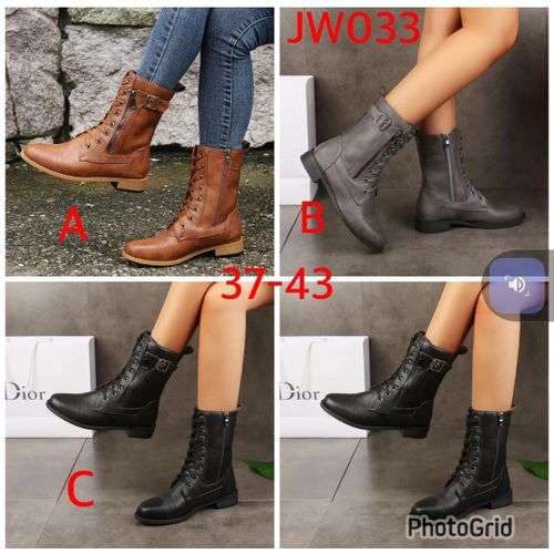 Ladies Quality All Seasons Boots-Brown